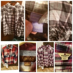 Flannel shirt bundle